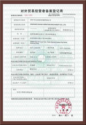 外貿經(jīng)營證書